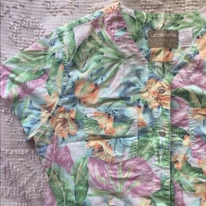 Liz Claiborne Floral Shirt